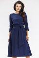 Sukienka A662 navy-1 10805  | 15549-Navy-L