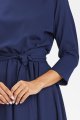 Sukienka A662 navy-5 10805  | 15549-Navy-L