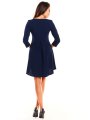 Sukienka A663 navy-3 10808  | 15550-Navy-L