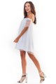 Sukienka A355 white-4 10811  | 14928-White-LXL