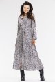 Sukienka A665 black-white pattern-2 10813  | 15552-Black-White pattern-L