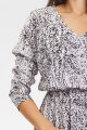 Sukienka A666 black-white pattern-6 10816  | 15553-Black-White pattern-L