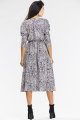Sukienka A666 black-white pattern-5 10816  | 15553-Black-White pattern-XL
