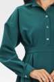 Sukienka A668 bottle green-5 10823  | 15555-Bottle green-L