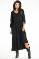 Sukienka A669 black-2 10826  | 15556-Black-L