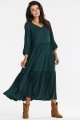 Sukienka A669 bottle green-2 10827  | 15556-Bottle green-L