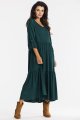 Sukienka A669 bottle green-3 10827  | 15556-Bottle green-L
