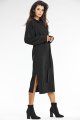 Sukienka A671 black-3 10830  | 15558-Black-L