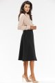 Spódnica A673 black-3 10834  | 15560-Black-L