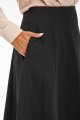 Spódnica A673 black-5 10834  | 15560-Black-L