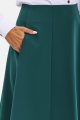 Spódnica A673 bottle green-5 10835  | 15560-Bottle green-M