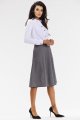 Spódnica A673 gray-4 10836  | 15560-Gray-L