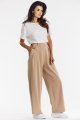 Spodnie A674 beige-2 10838  | 15561-Beige-L