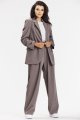 Spodnie A674 taupe-2 10842  | 15561-Taupe-L