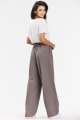Spodnie A674 taupe-4 10842  | 15561-Taupe-L