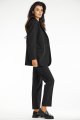 Żakiet A676 black-6 10849  | 15563-Black-L