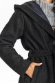 Płaszcz A680 black-6 10859  | 15567-Black-LXL