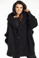 Płaszcz A681 black-1 10861  | 15568-Black-LXL