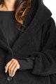 Płaszcz A681 black-6 10861  | 15568-Black-LXL