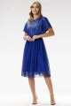 Sukienka cekinowa A689 blue-2 10878  | 16146-Blue-L