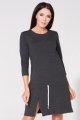 sukienki, dresowe, sportowe, modne, szare, dzienne, sklep, online, t150