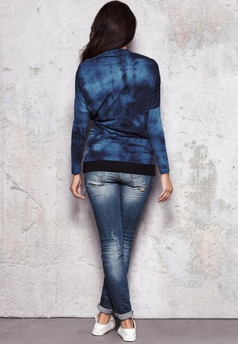 Tunika Melanż Granatowa M018