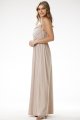 Sukienka A696 beige-2 10897  | 16153-Beige-L