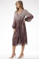 Sukienka cekinowa A702 brown-3 10919  | 16159-Brown-L