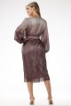 Sukienka cekinowa A702 brown-4 10919  | 16159-Brown-L