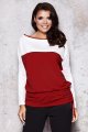 Sweter M015 claret-1 10935  | 338-Claret-S