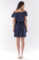 Sukienka A185 navy-3 10938  | 135-Navy-S
