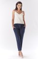 Spodnie A186 navy-1 10942  | 136-Navy-M