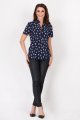 Koszula A089 flamings navy-1 10959  | 67-Flamings Navy-L