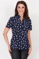 Koszula A089 flamings navy-4 10959  | 67-Flamings Navy-L