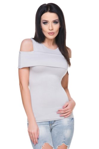 Modna Bluzeczka Szara TE164