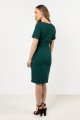 Sukienka A710 bottle green-4 11241  | 16383-Bottle green-L