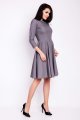 Sukienka A707 gray-2 11244  | 16417-Gray-L