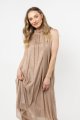 Sukienka A711 gold-1 11246  | 16418-Gold-LXL