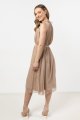 Sukienka A711 gold-4 11246  | 16418-Gold-LXL