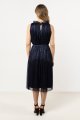 Sukienka A711 navy-5 11247  | 16418-Navy-LXL