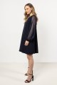 Sukienka A712 navy-3 11249  | 16419-Navy-L