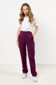 Spodnie A713 plum-1 11253  | 16420-Plum-L