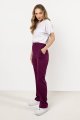 Spodnie A713 plum-2 11253  | 16420-Plum-L