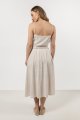 Bluzka A722 beige-3 11276  | 16560-Beige-L