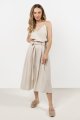Spódnica A723 beige-1 11279  | 16561-Beige-L