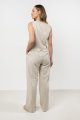 Spodnie A725 mocca-3 11285  | 16595-Mocca-L