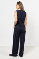 Spodnie A725 navy-4 11286  | 16595-Navy-L