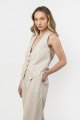 Kamizelka A727 mocca-3 11291  | 16621-Mocca-L
