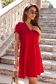 Rozkloszowana sukienka Lenissa-1 11151  | 1387-S