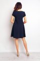 Sukienka M081 navy-3 9292  | 372-Navy-S